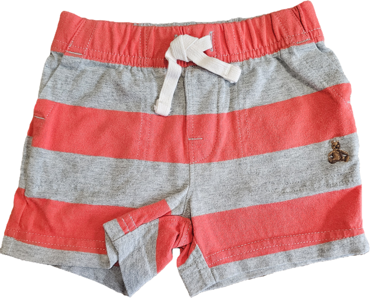 Baby Gap Striped Orange Shorts 6-12m