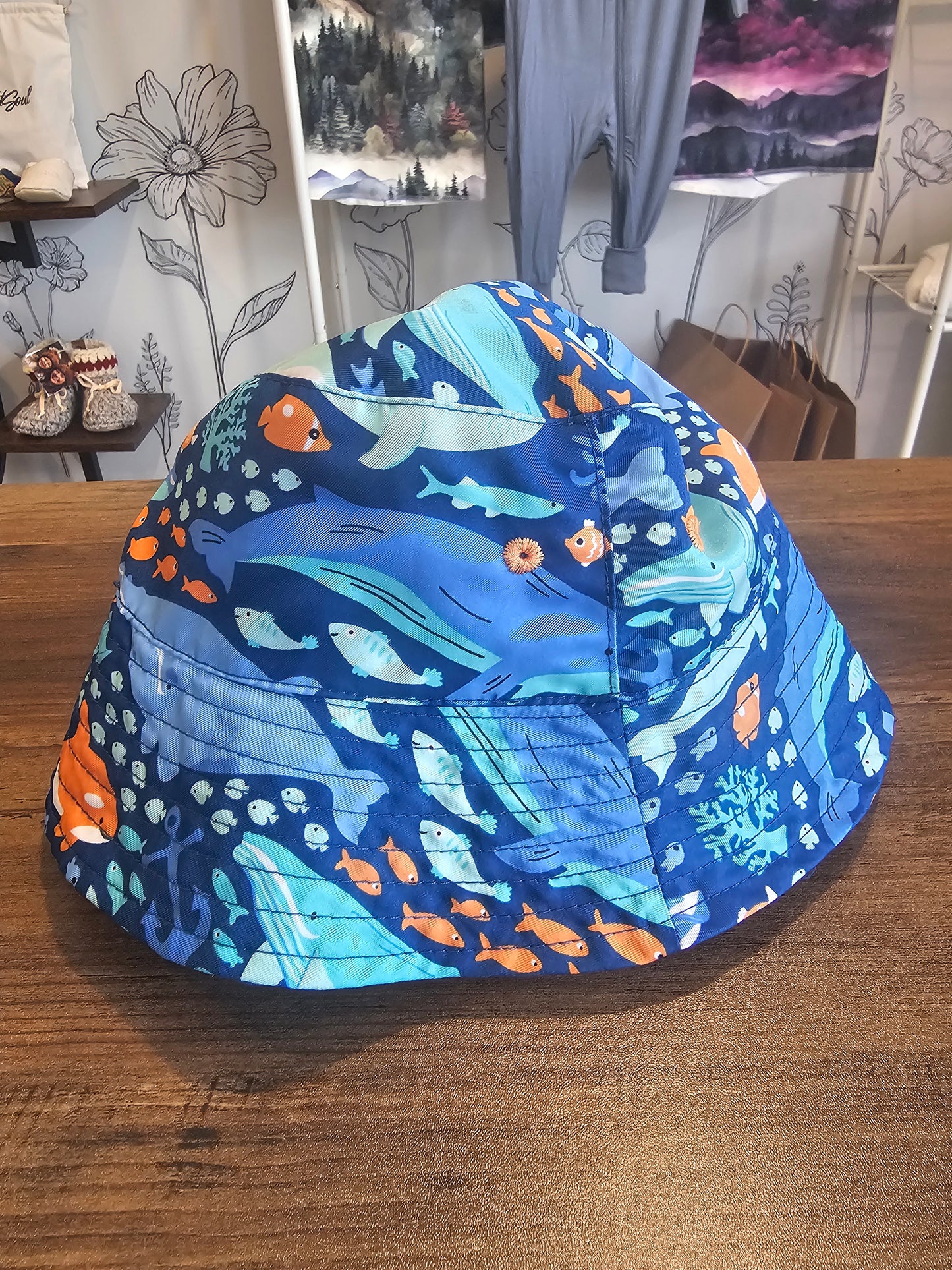 UV Skinz Sunhat Whales 12m
