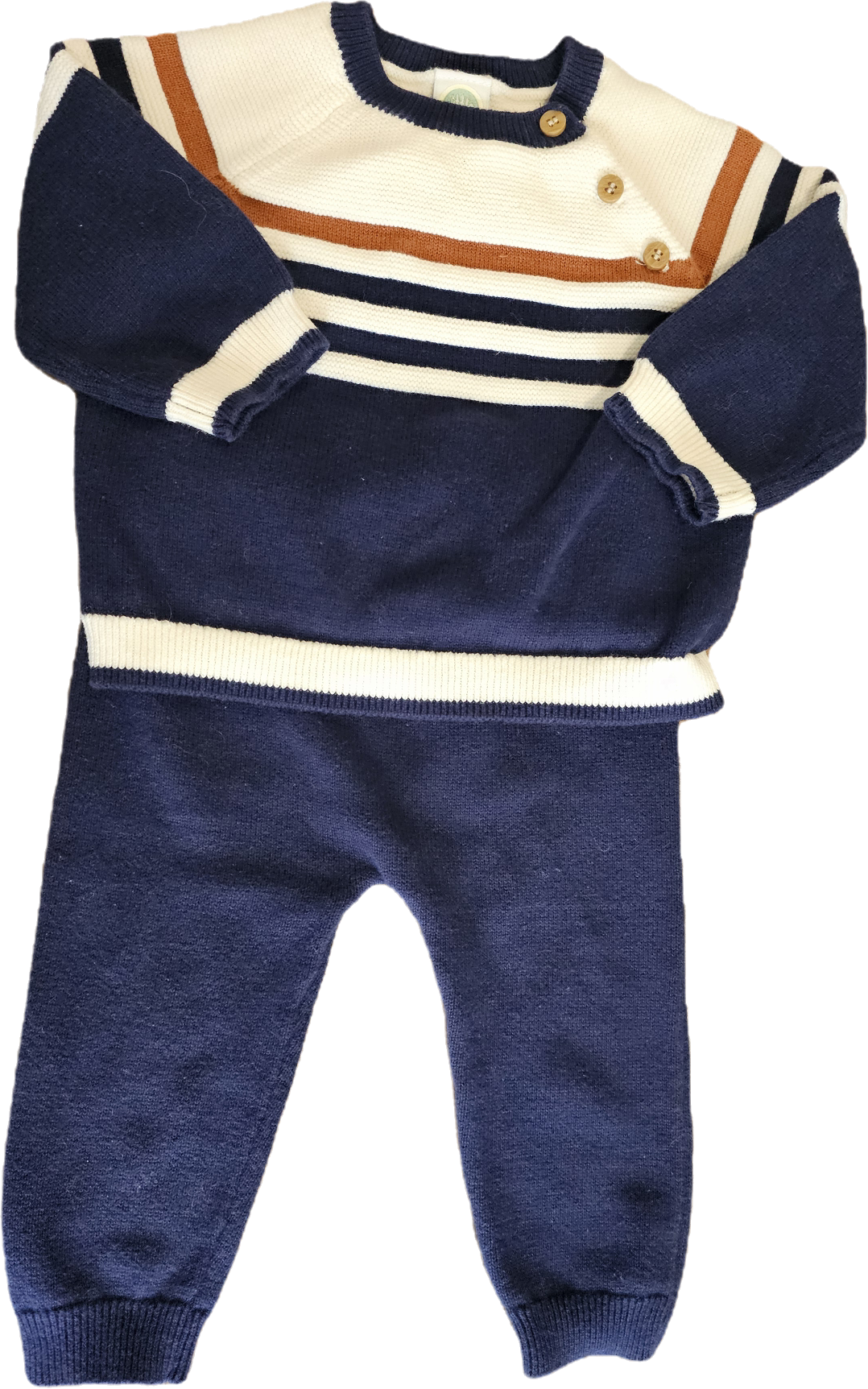 Little Me Knit Two Piece Outfit 6m