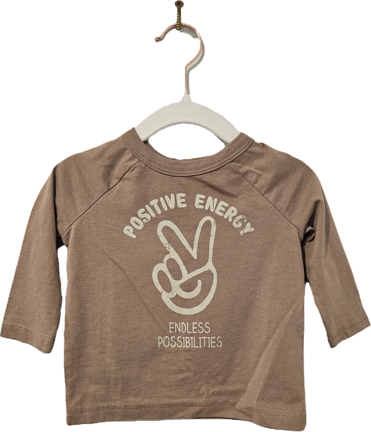 George Positive Long Sleeved Shirt 3-6m
