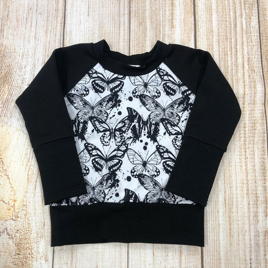 Butterflies Grow With Me Sweater: 1-3 Years