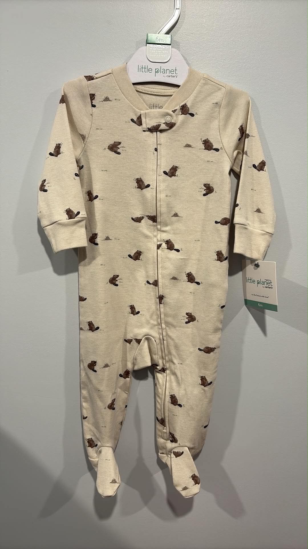 New Carter's Beaver Sleeper