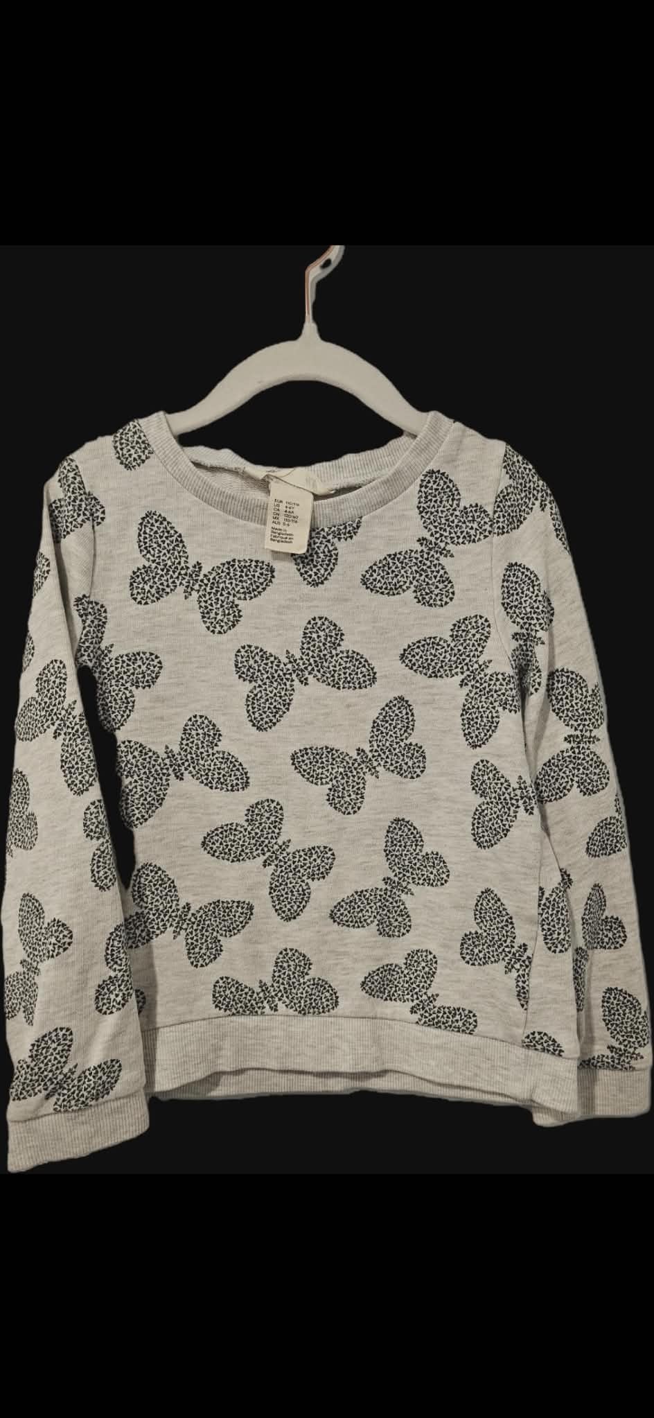 H&M Butterfly Sweatshirt