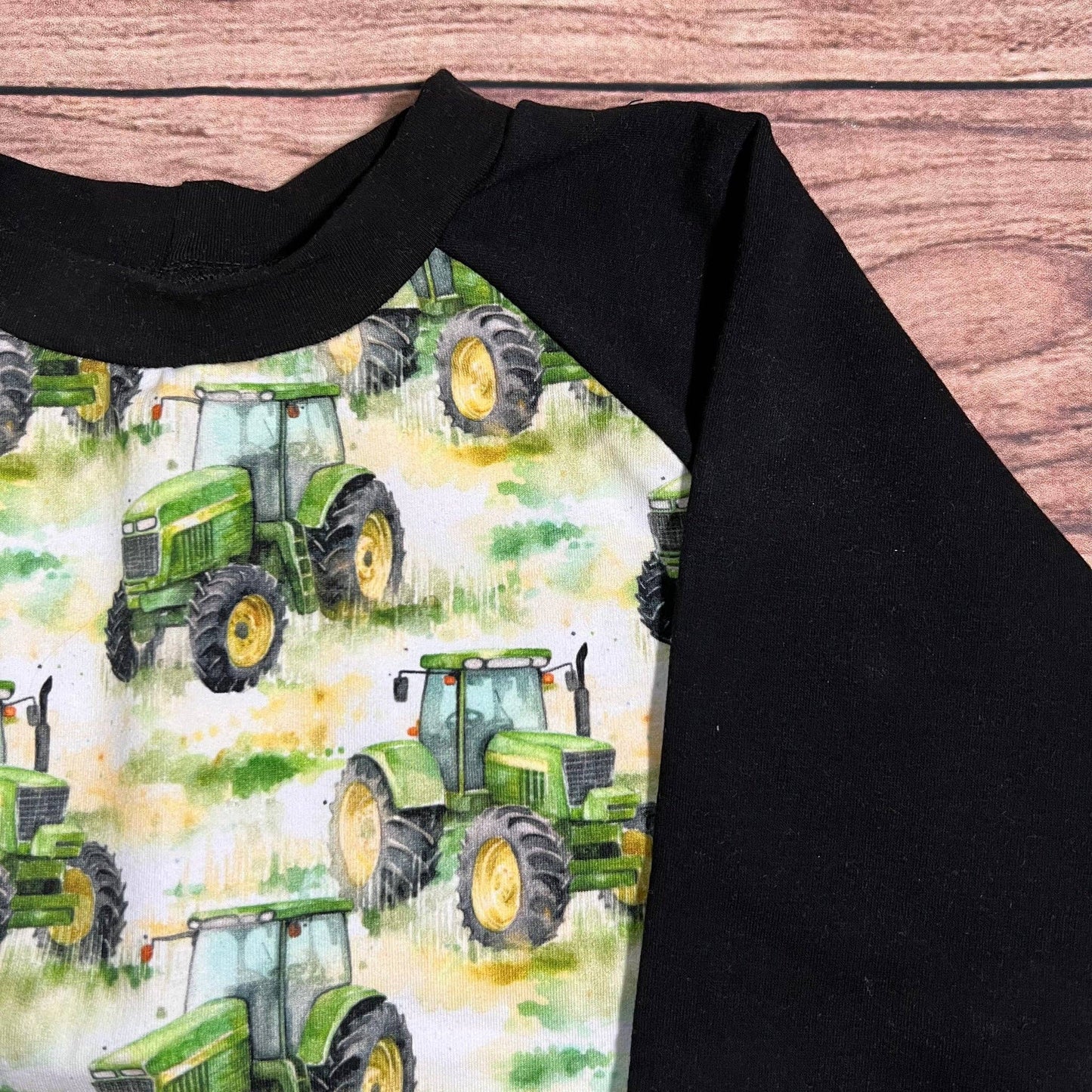 Big Green Tractor Grow With Me Sweater: 18 Months - 4 Years