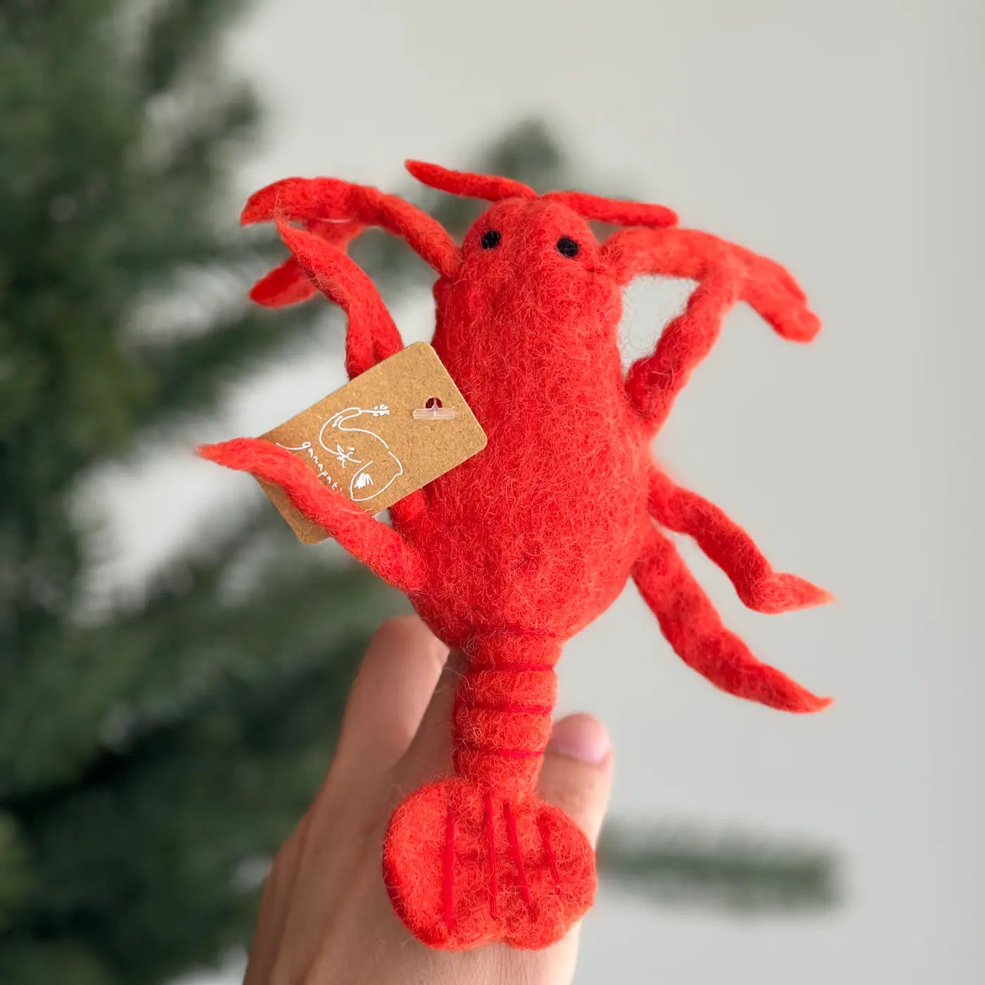 Wool Felted Finger Puppet $14